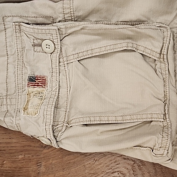 Ralph Lauren Polo Jeans Company Cargo Shorts Y2K 90s Ripstop Men's size 32 - Picture 2 of 9